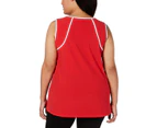 Alfani Women's T-Shirts & Tanks Tank Top - Color: Chinese Red