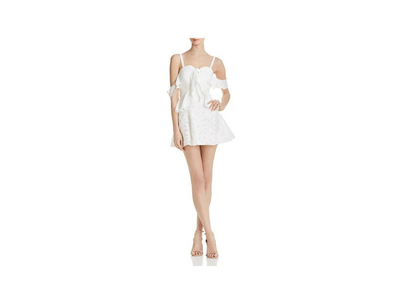 Finders Women's Dresses Mini Dress - Color: Ivory