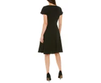 Brooks Brothers Women's  A-Line Dress - Black