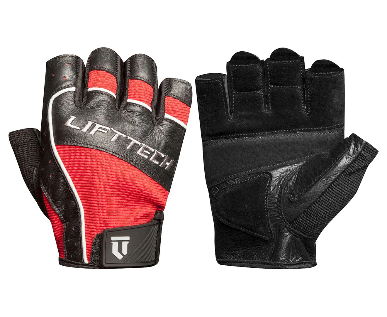 Lift Tech Men's Reflex Gloves - Black/Red