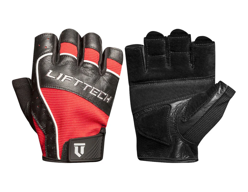 Lift Tech Men's Reflex Gloves - Black/Red