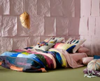 KAS Braddon King Bed Quilt Cover Set - Multi