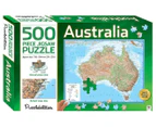 Puzzlebilities: Map Of Australia 500-Piece Jigsaw Puzzle