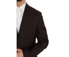 Dolce & Gabbana Bordeaux Wool Two Button Slim Fit Suit Clothing Men Men