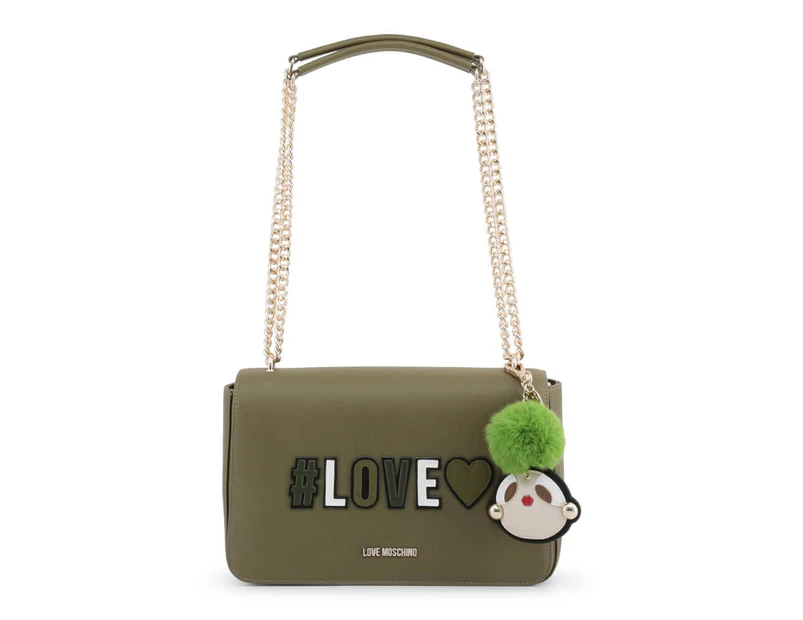 Love Moschino Original Women Fall/Winter Shoulder Bag - Green Color 31764