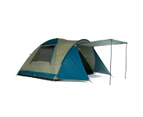 Oztrail Tasman 6V Dome Tent Camping Outdoor 6 Person Shelter 66x20x20cm