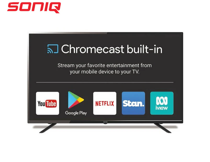 SONIQ 55-Inch Ultra HD Google Chromecast Built-In TV