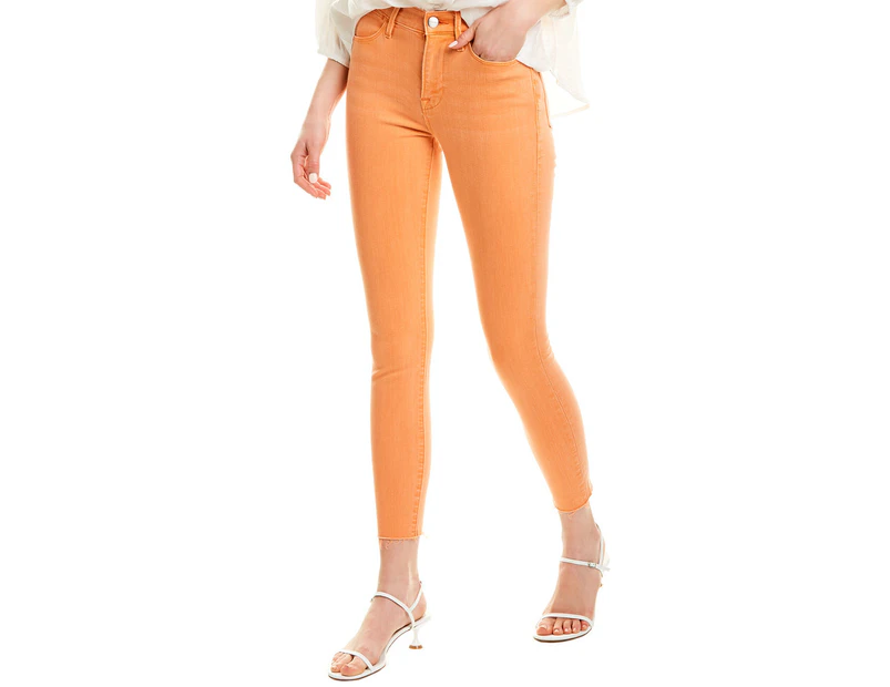 Frame Women's  Denim Le High Orange Crush Skinny Leg - Orange