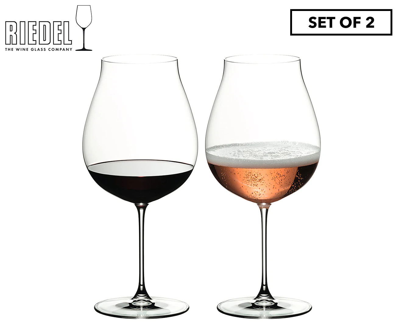 Riedel Veritas World Set Of 2 Pinot Noir Glasses  11X23.5cm