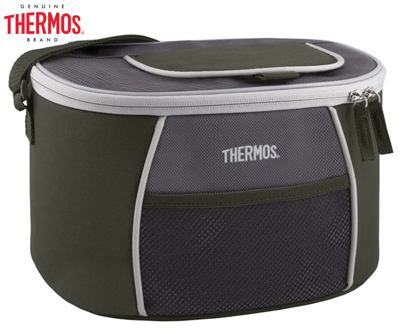 Thermos 12-Can Element E5 Cooler - Grey/Green