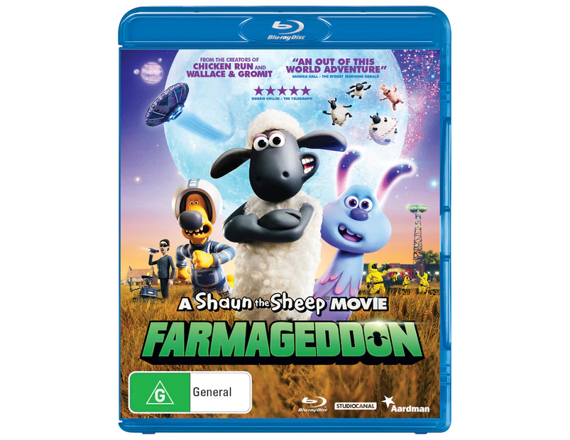 A Shaun the Sheep Movie Farmageddon Blu-ray Region B