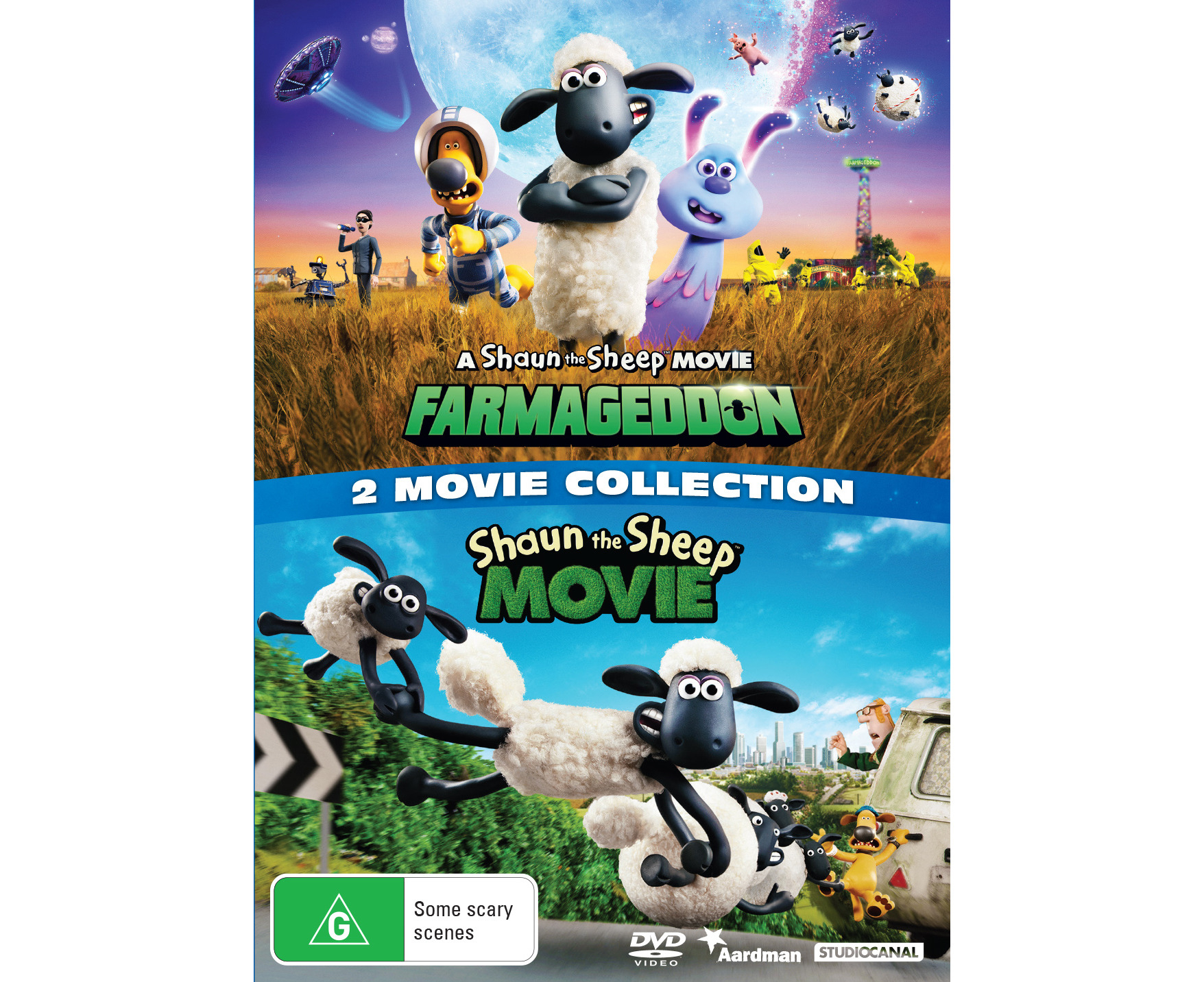 Shaun the Sheep Movie / A Shaun the Sheep Movie Farmageddon DVD Region 4 |  .au