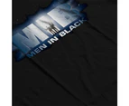 Men In Black Stars Logo Men's T-Shirt - Black
