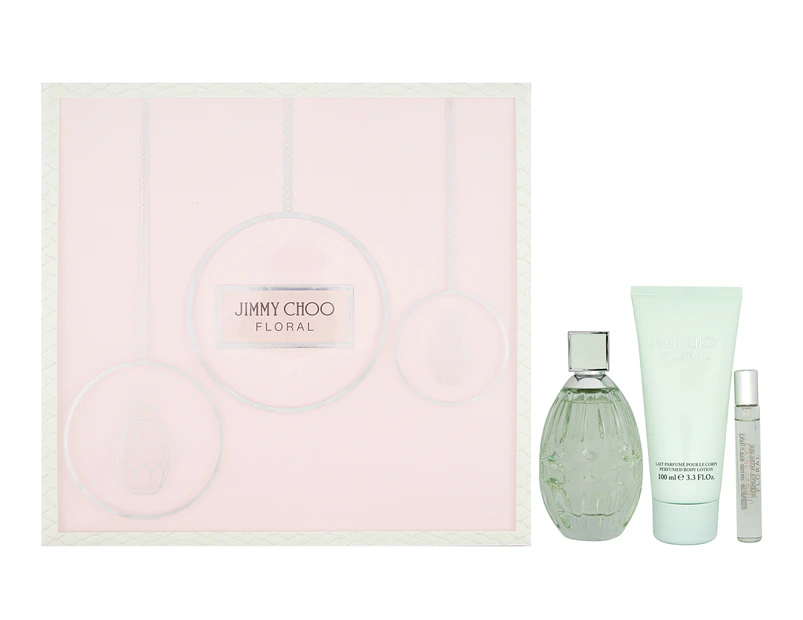 Jimmy Choo Floral For Women 3-Piece Perfume Gift Set