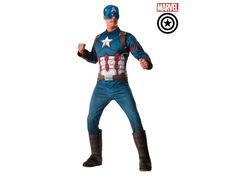 Captain America Deluxe Adult Costume