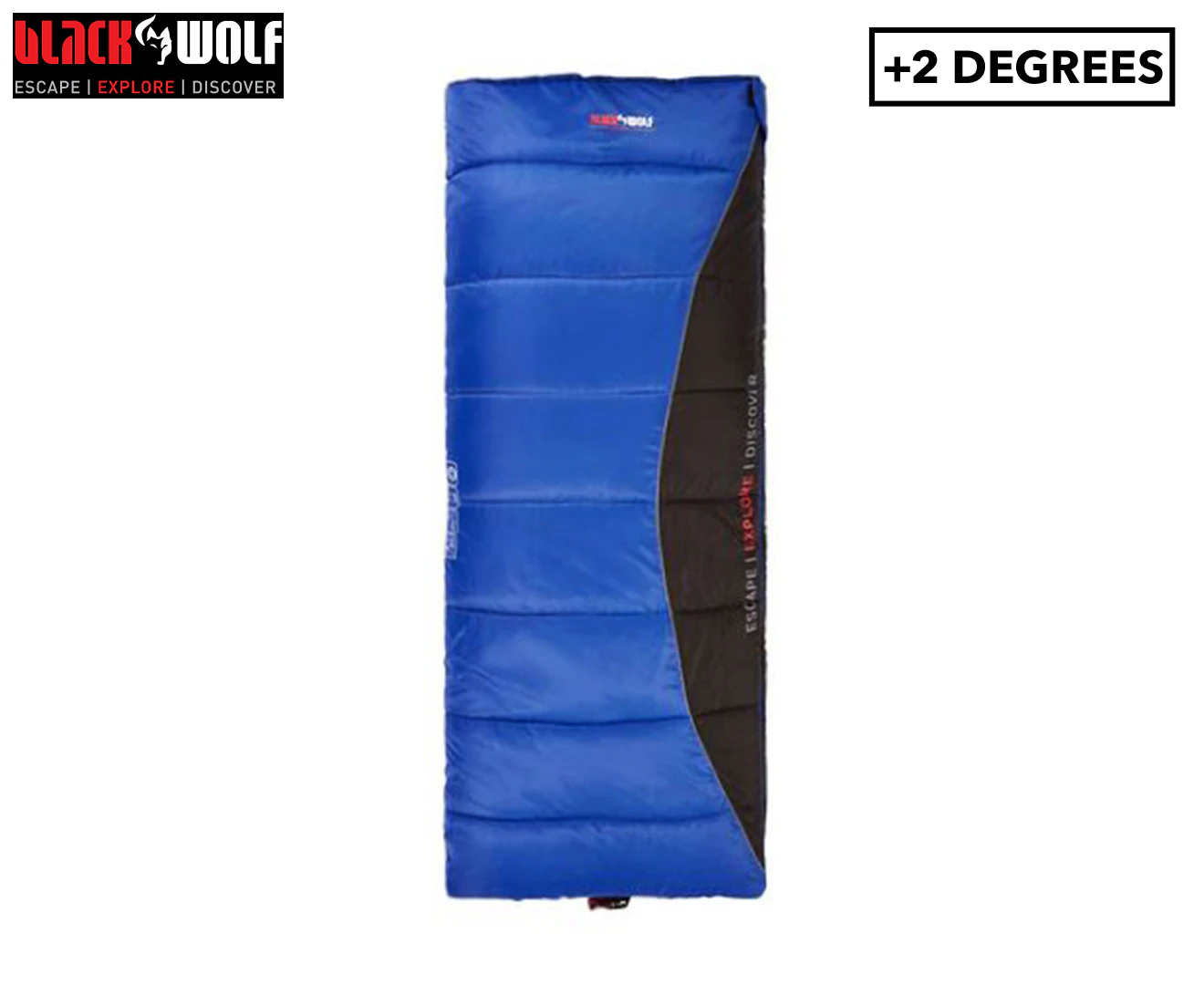 BlackWolf Jardine Jumbo Camper Sleeping Bag - Blue