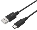 Cygnett Essentials 10cm USB-C to USB-A Cable
