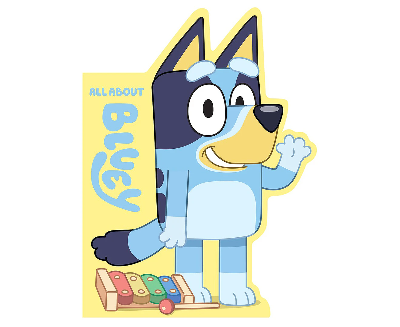 Bluey All About Bluey Board Kids/Childrens Reading Picture Character Story Book