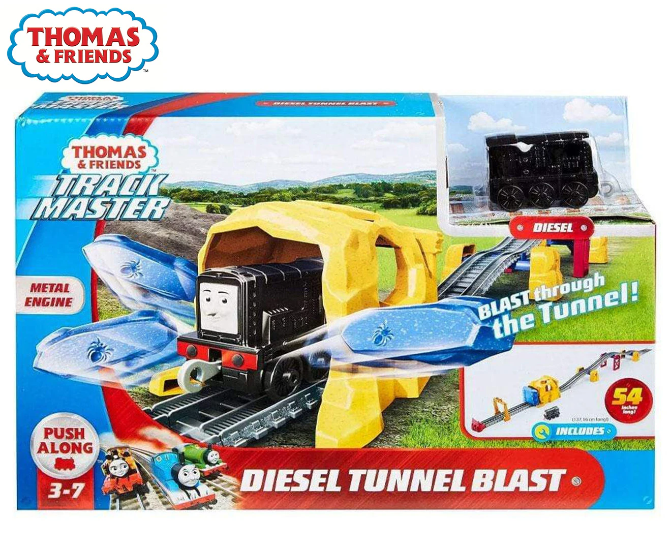 Thomas & Friends TrackMaster Diesel Tunnel Blast Train Set