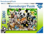 Ravensburger Wildlife Selfie 300-Piece Jigsaw Puzzle