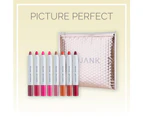 Rojank Korean Beauty Picture Perfect Velvet Matte Hydrating Lipstick Crayon Gift Set - 8 Pack