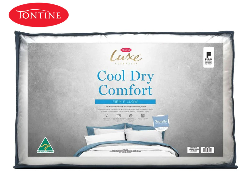 Tontine Luxe Cool Dry Comfort Pillow - Medium