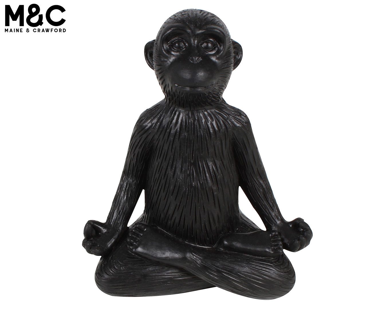 Maine & Crawford 12cm Karma Yoga Monkey Figurine 