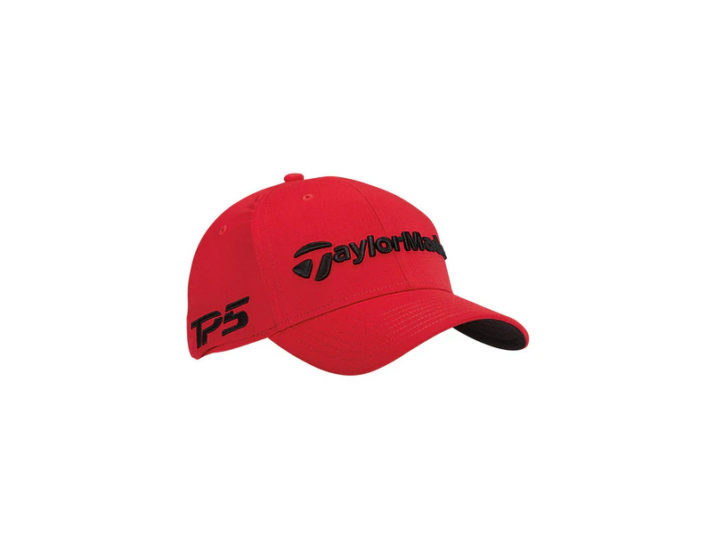 Taylormade Tour Radar '20 Adjustable Golf Cap - Red -  Mens Polyester