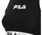 Fila Women's Zavia Cropped Top - Black