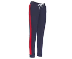 Fila Women's Kam Cuff Trackpants / Tracksuit Pants - Peacoat/Red