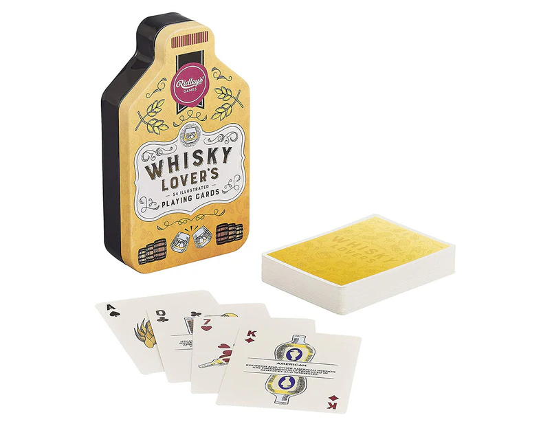 Ridley's Games Whisky Lover's Playing Cards
