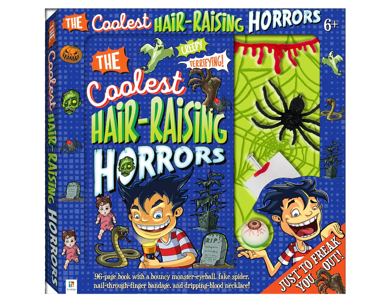 The Coolest Hair-Raising Horrors Book & Activity Set