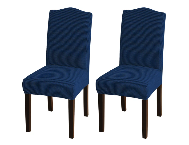 Dining Room Chair Slipcovers Super Stretch Removable Washable Dining Chair Covers - Navy