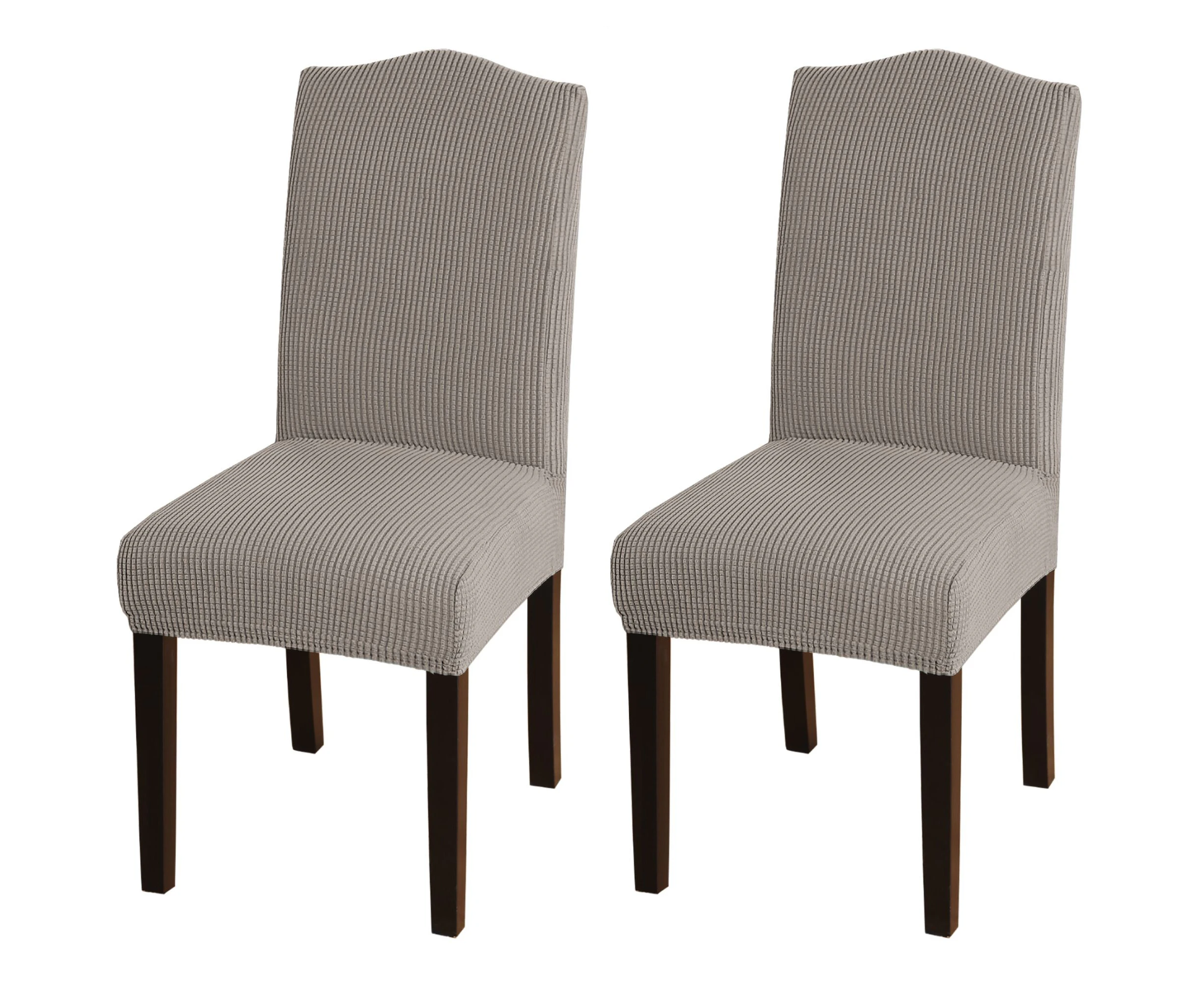 Dining Room Chair Slipcovers Super Stretch Removable Washable Dining Chair Covers - Taupe