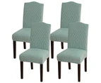 Dining Room Chair Slipcovers Super Stretch Removable Washable Dining Chair Covers - Sage