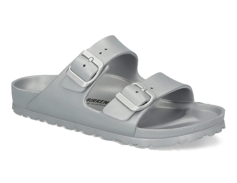 Birkenstock Women's Arizona EVA Narrow Fit Sandals - Silver