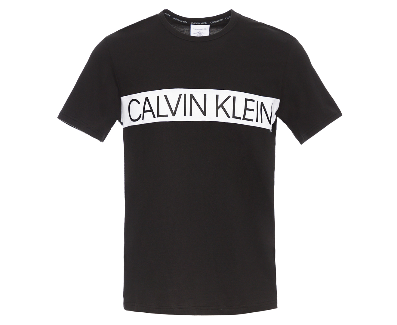 Calvin Klein Men's Statement 1981 Logo Tee / T-Shirt / Tshirt - Black ...