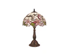 Hummingbird Leadlight Tiffany Table Lamp