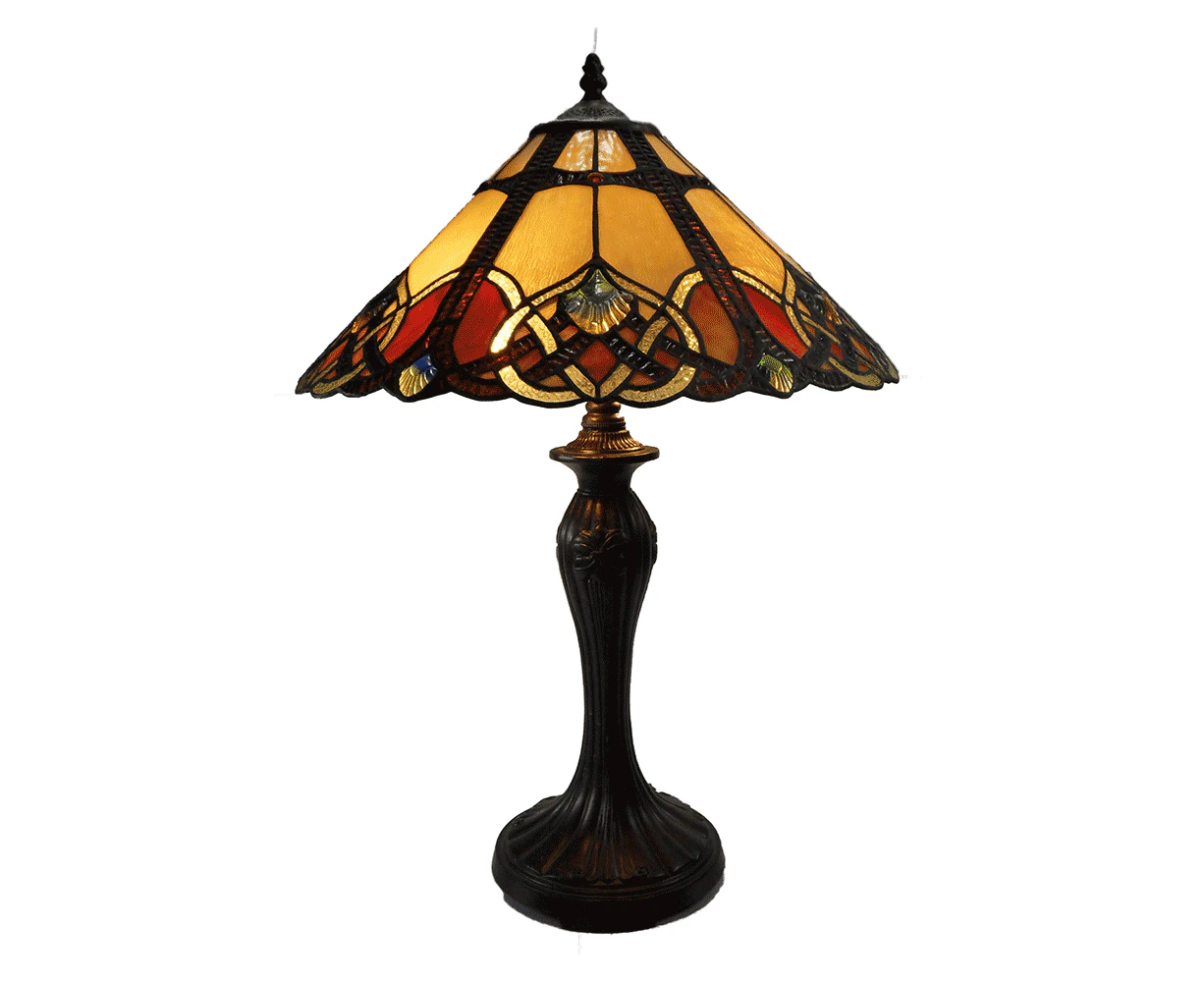 Sunset Large Tiffany Table Lamp