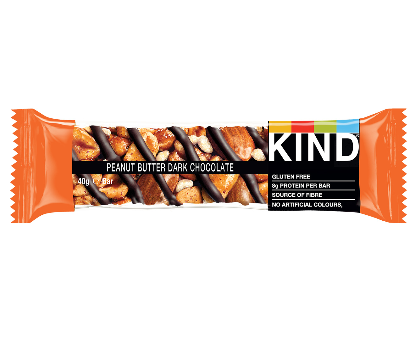 12 x KIND Nut Bar Peanut Butter & Dark Chocolate 40g | Catch.com.au
