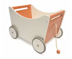 Kinderfeets Wooden 52cm Toy Box Walker/Storage Baby/Toddler Walking Play 18m+