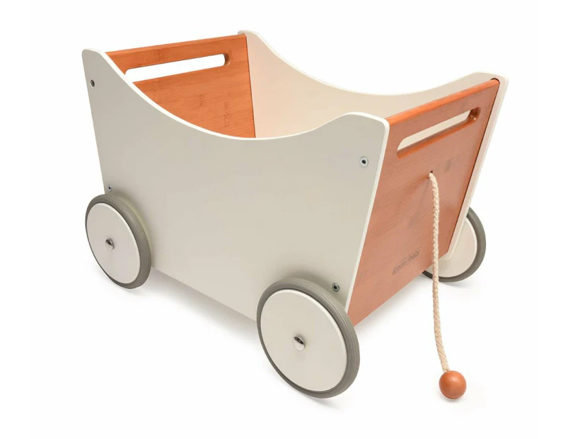 Kinderfeets - Toy Box Walker - White