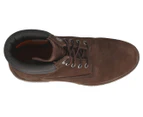 Timberland Men's 6-Inch Double Collar Boot - Dark Chocolate Nubuck