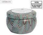Lanterncove Art Deco Scented Soy Candle Tin 127g - Bamboo & Jasmine