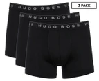 Hugo Boss Men's Boxer Briefs 3-Pack - Black