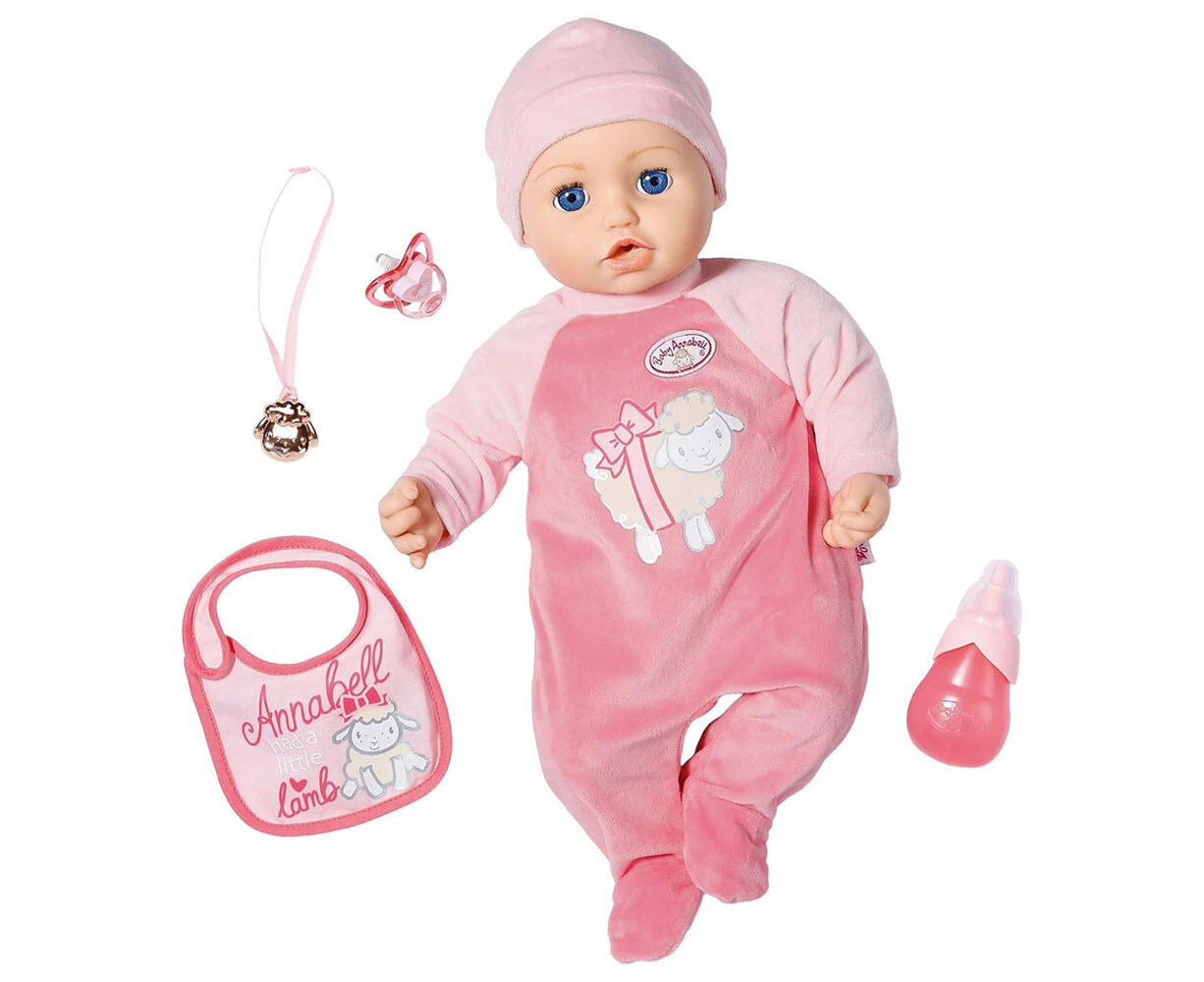 Baby Annabell Doll Annabell 43cm Baby Girls Kids/Toddler Children Toy 3y+ Pink