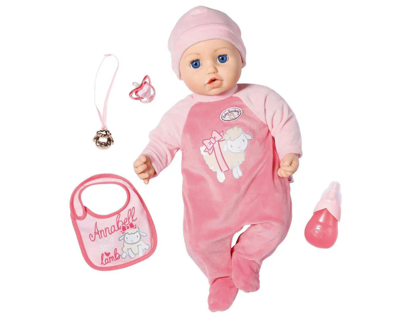 Baby Annabell Doll Annabell 43cm Baby Girls Kids/Toddler Children Toy 3y+ Pink