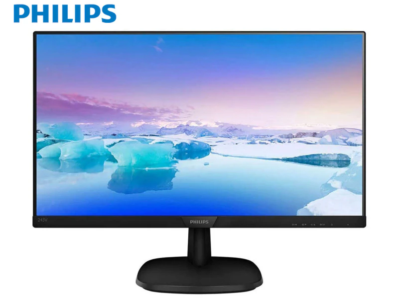Philips V-Line 23.8-Inch Full HD IPS LED Monitor w/ Speakers
