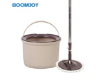 Boomjoy M8 Rotor Mop Bucke Flat head 360 home floor cleaning refill
