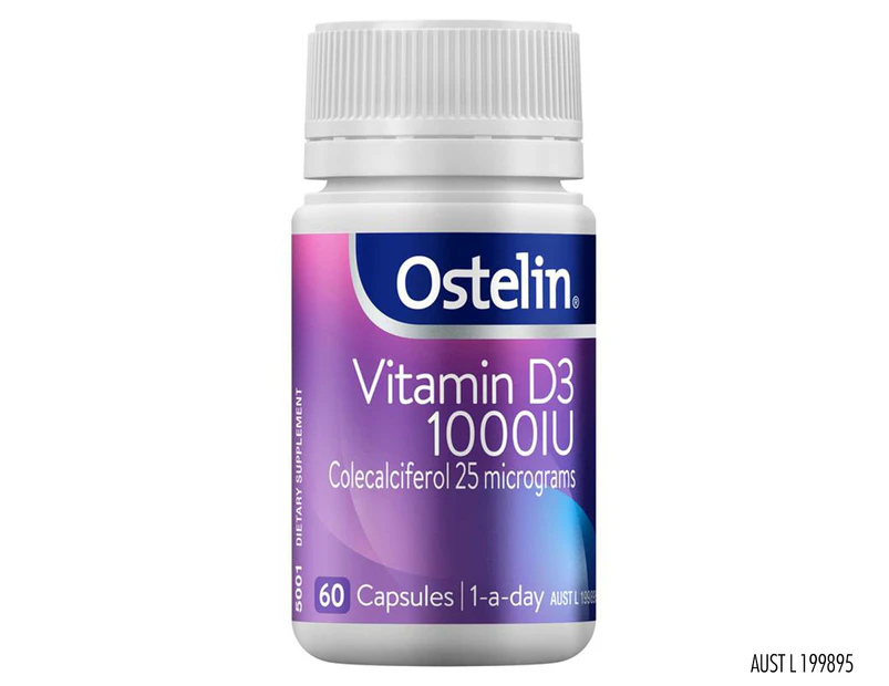 Ostelin Vitamin D3 60 Caps